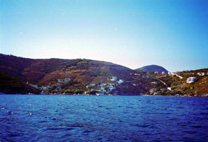 Panoramica della spiaggia di Mesachti